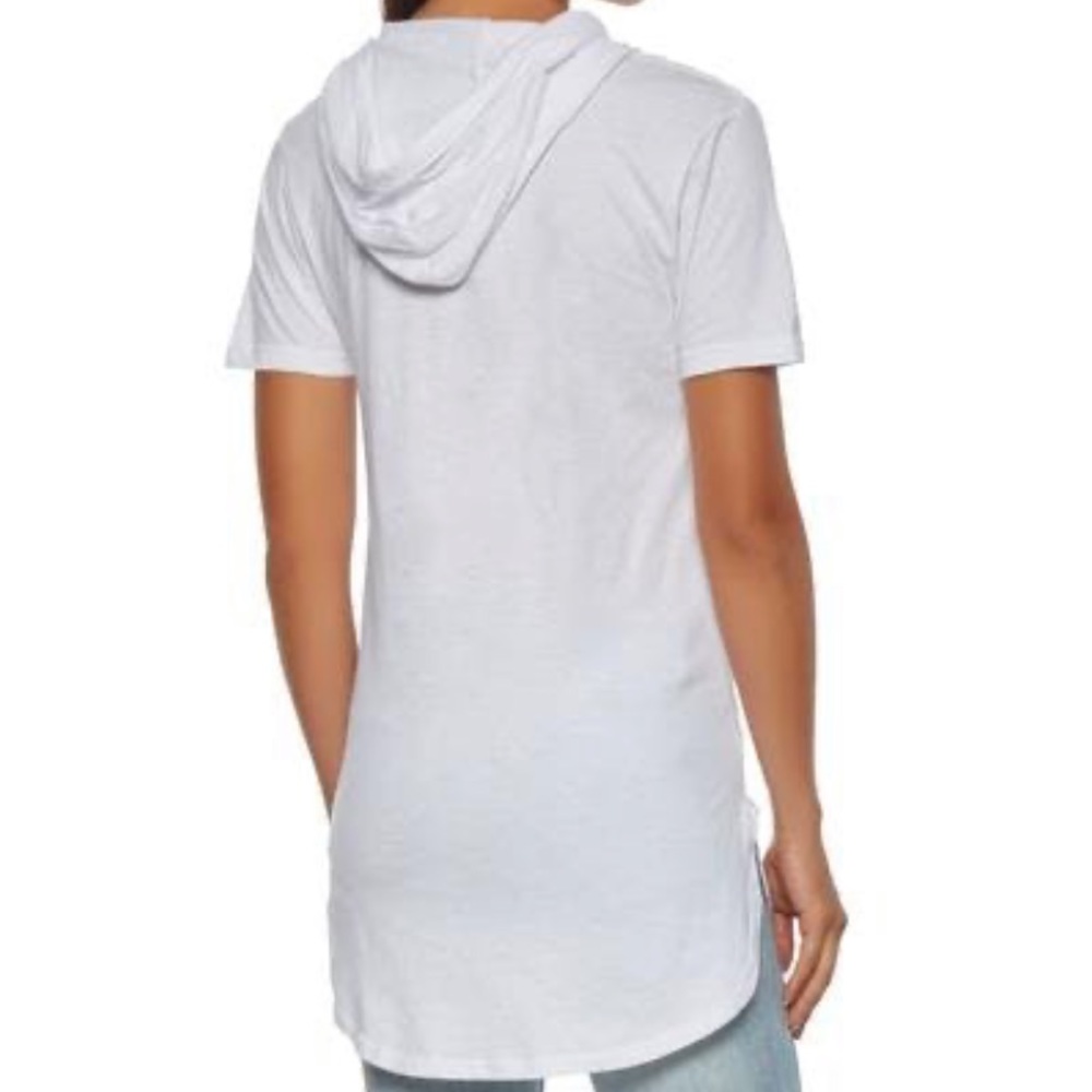Hoodie Tunic Tee Long Length